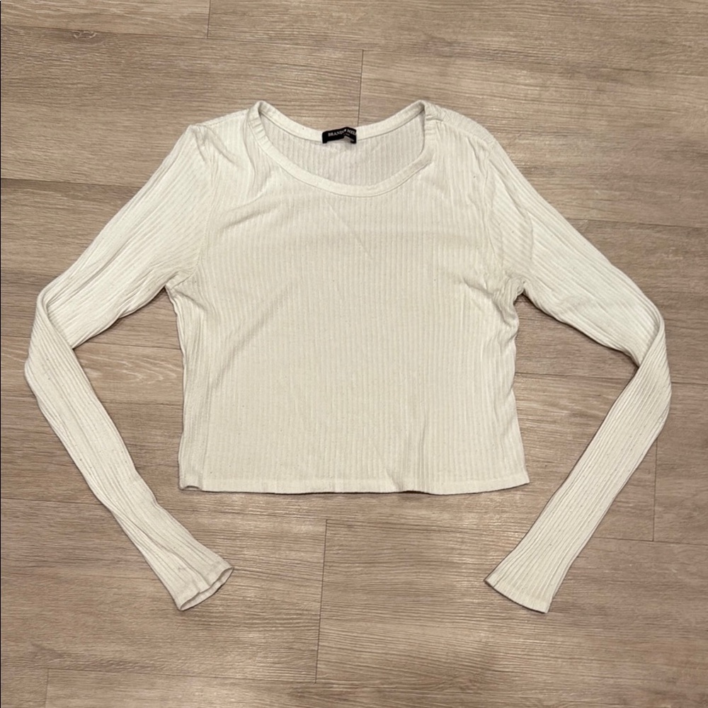 White Brandy Melville Longsleeve
